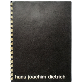 Hans Joachim Dietrich en el Centro de Arte y Comunicación. Buenos Aires, Septiembre 1973