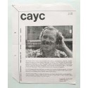 Dick Higgins. CAyC Centro de Arte y Comunicación, Buenos Aries, agosto 1974