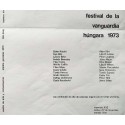 Festival de vanguardia húngara 1973. CAyC Centro de Arte y Comunicación, Buenos Aires, 27 de noviembre de 1973