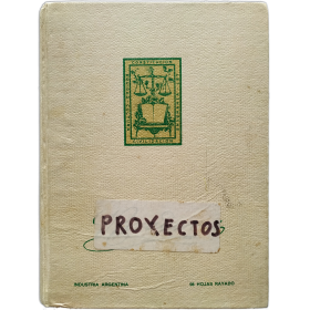 Cuaderno "Proyectos" - Grupo Escombros