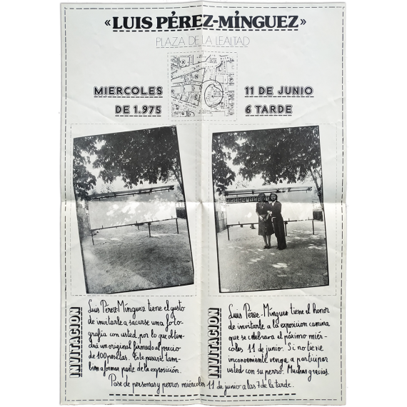 Luis Pérez-Mínguez. Plaza de la Lealtad, [Madrid], 11 de junio de 1975