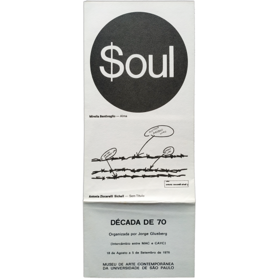 Soul. Década del 70. Intercâmbio entre MAC e CAyC. Museu de Arte Contemporânea da Universidade de Sao Paulo, 1976