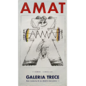[Frederic ] Amat. Galería Trece, Barcelona, 11 febrero - 13 marzo 1976
