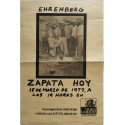 Ehrenberg - Zapata hoy. Links Kurve Centro de Cultura Contemporánea, México, 15 de marzo de 1977