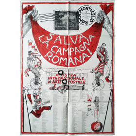 Salva la Campagna Romana!. Mostra Internazionale di Arte Postale. Montecelio, Roma, Italia, 18 settembre-3 ottobre 1982