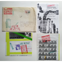 Paper - Communication induced mutant. Mosta di Mail Art, Phase two. Perugia, Italy, April 1983