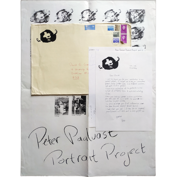 Peter Paalvast Portrait Project. [Enscheday, Holland, November 1982]