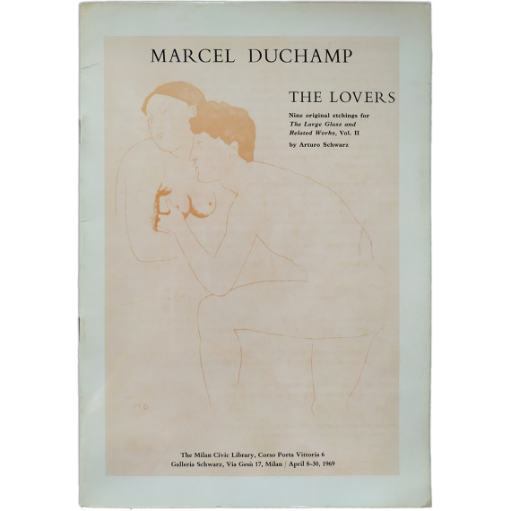 Marcel Duchamp - The lovers. The Milan Civic Library,  April 8-30 1969