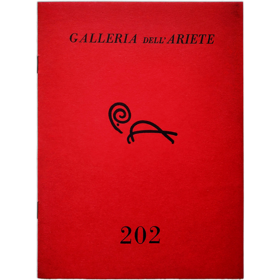 Boetti -  [Le  pendu]. Galleria  dell’Ariete, Catalogo  202, Milano, marzo 1977