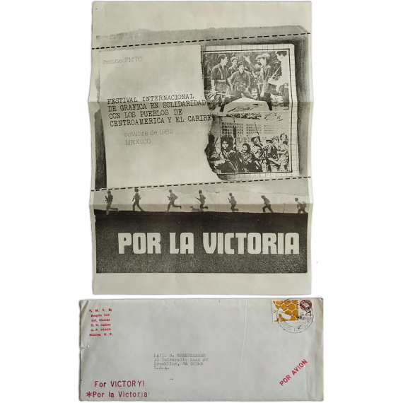 Festival Internacional de Gráfica en solidaridad con los pueblos de Centroamérica y el Caribe. México, octubre de 1982