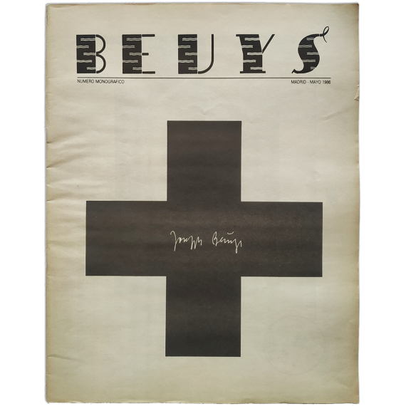 Buades. Periódico de Arte. Número 6, Mayo 1986. Segunda época. Número monográfico dedicado a Joseph Beuys