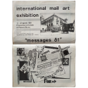 "Messages 81". International Mail Art Exhibition. Pinacoteca comunale di Palazzo Bruno, Ispica, Italia, 13-22 agosto 1981