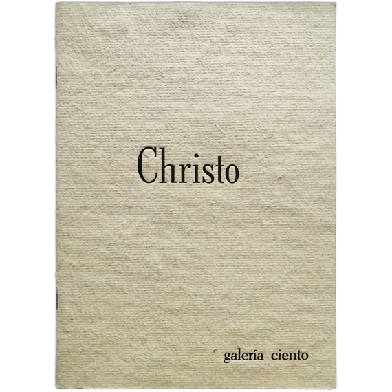 Christo. Obra gráfica - Dibujos. Galería Ciento, Barcelona, 9 Octubre - 15 Noviembre [1975]