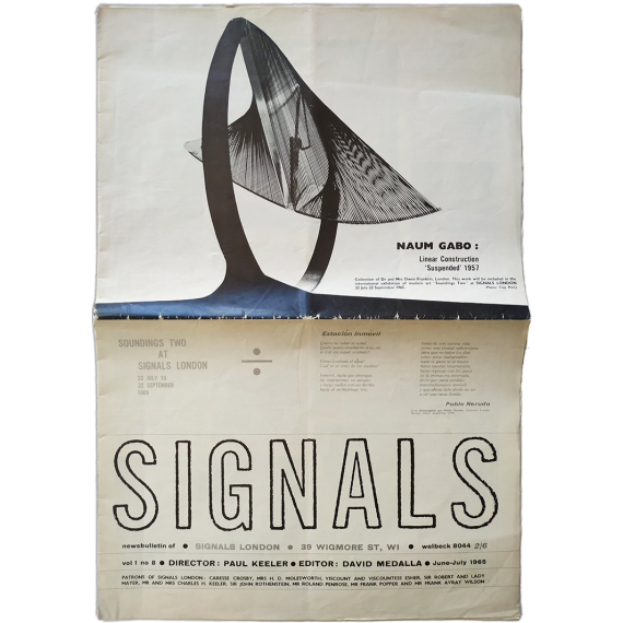 SIGNALS. Vol. 1. No. 8. June - July 1965. Soundings two at Signals London