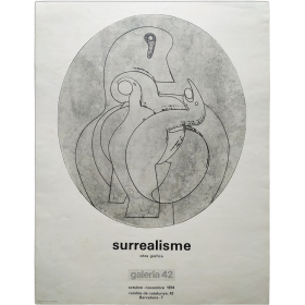 Surrealisme - Obra gràfica. Galeria 42, Barcelona, octubre - novembre  1974