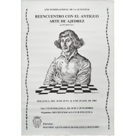 Reencuentro con el antiguo arte de ajedrez - Eduardo Scala. Club Pollença, del 10 de juny al 8 de juliol de 1985