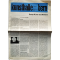 Kunsthalle Bern, 2. November bis 1. Dezember 1968: Junge Kunst aus Holland