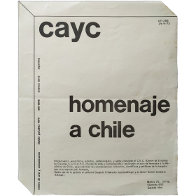 CAyC - "Homenaje a Chile" (1973)