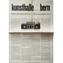 Kunsthalle Bern, 8. Nov. - 7. Dez. 1969: Pläne und Projekte als Kunst - Plans and projects as art