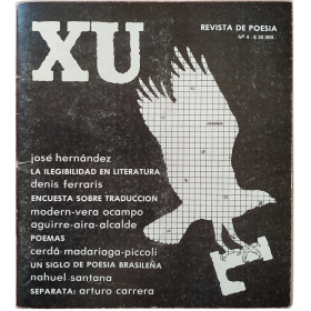 XUL. Signo viejo y nuevo. Revista de poesía, nº 4 - Agosto de 1982