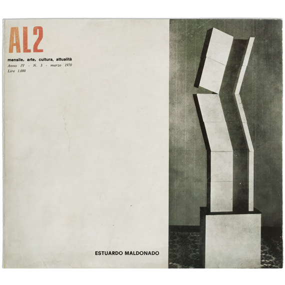 AL2. Mensile, arte, cultura, attualità. Anno IV - N. 3 - Marzo 1970
