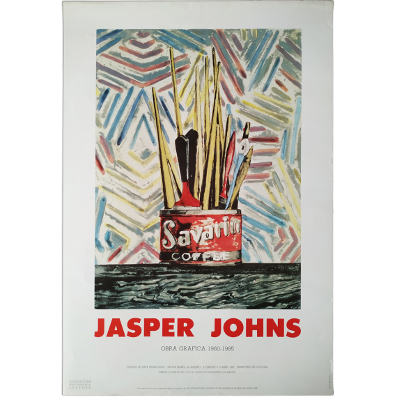 Jasper Johns - Obra gráfica 1960-1985. Centro de Arte Reina Sofía, Madrid, 9 febrero-5 abril 1987