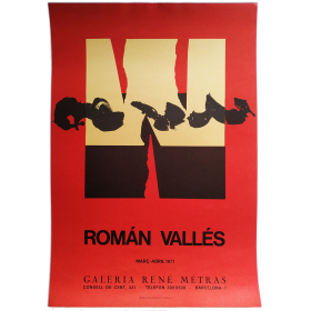 Román Vallés. Galería René Metras, Barcelona, març-abril 1977