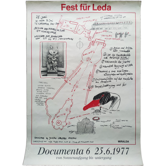 "Fest für Leda" - Miralda. Documenta 6, 25-6-1977