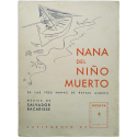 NANA DEL NIÑO MUERTO de las tres nanas de Rafael Alberti. Suplemento de Música 2, Febrero 1938