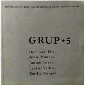 GRUP 5. Domènec Fita, Joan Manera, Jaume Turró, Evarist Vallès, Emilia Xargay