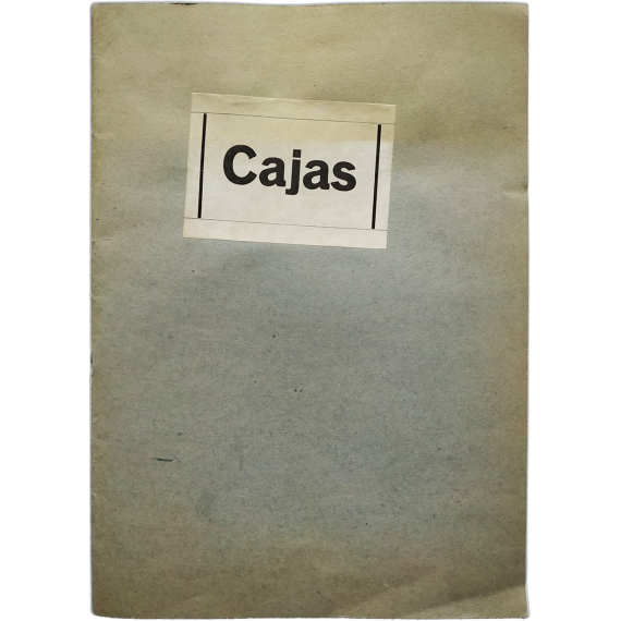 Cajas - Jesse A. Fernández. Galería Ynguanzo, Madrid, octubre-noviembre 1976