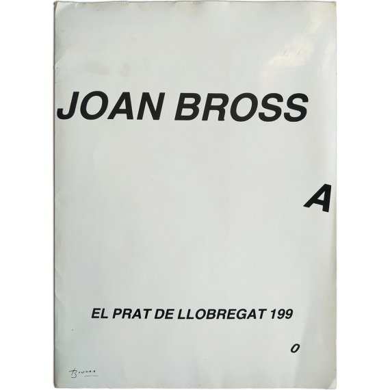 Joan Brossa. Taula rodona: Brossa, atzar i màgia. El Prat de Llobregat, 2 de maig de 1990