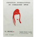 Exposition Internationale du Surréalisme 1956-60 ["Eros"]. Galerie Daniel Cordier, [Paris], [Diciembre 1959-Febrero 1960]