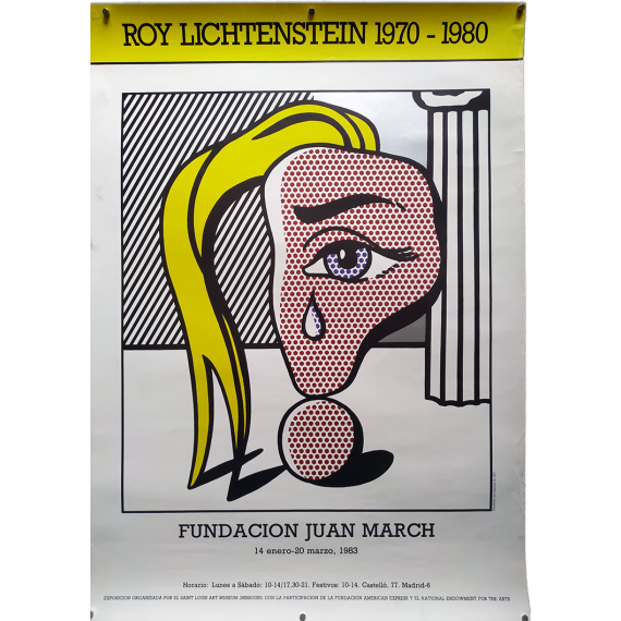 Roy Lichtenstein 1970-1980. Fundación Juan March, Madrid, 14 enero-20 marzo 1983
