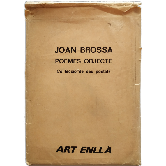 Joan Brossa - Poemes objecte. Col·lecció de deu postals
