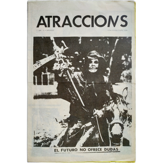 ATRACCIONS. Número 11, Junio, 1983: El futuro no ofrece dudas
