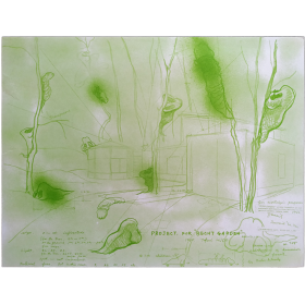 "Project for Becht Garden" 1965 - Tetsumi Kudo
