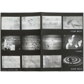 Eugènia Balcells - Fragments: "Xerox Music", "Clear Music", "Flight". Palau de la Virreina, Barcelona, desembre, [1993]
