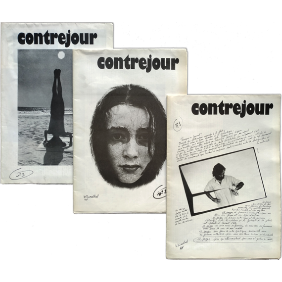 Contrejour, Nos. 1, 2 y 3