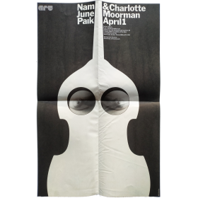 Nam June Paik & Charlotte Moorman Action-Music, April 1. Spring Arts Festival '68, University of Cincinnati