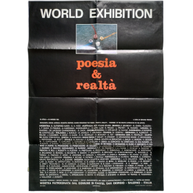 World Exhibition Poesia e Realtà. Castel San Giorgio, Salerno, Italy, 20 aprile - 20 maggio 1980