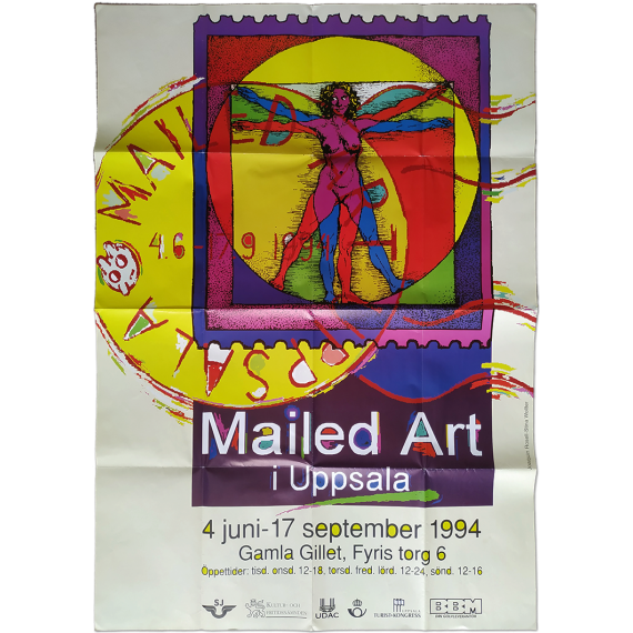 Mailed Art i Uppsala. Gamla Gillet, 4 juni - 17 september 1994