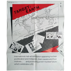 Target: Earth. Double Rocking G Gallery, Los Angeles, California, May 1982