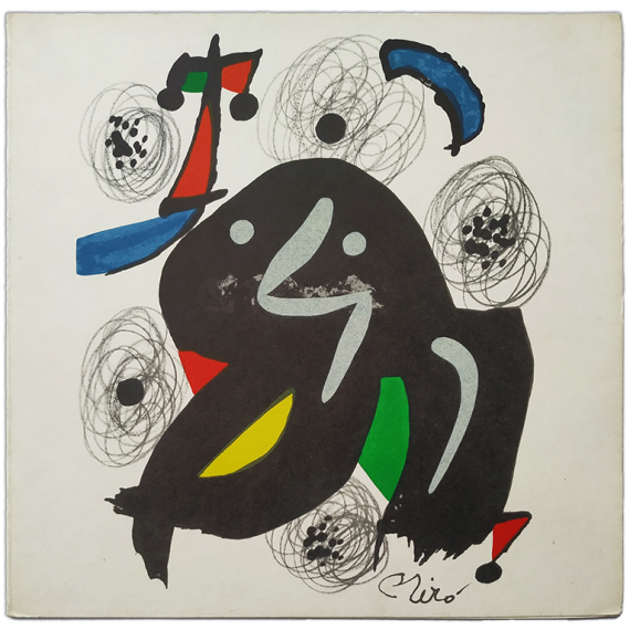 Joan Miró - La Mélodie acide. Galería Joan Prats, Barcelona, Julio de 1980