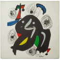 Joan Miró - La Mélodie acide. Galería Joan Prats, Barcelona, Julio de 1980