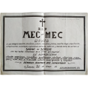 R.I.P. Mec-Mec invita al Sarao de Sepelio - [José Pérez Ocaña]. [Galería Mec-Mec, Barcelona, 1978]
