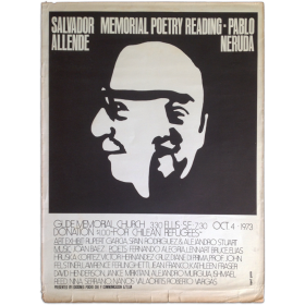 Salvador Allende Memorial Poetry Reading - Pablo Neruda