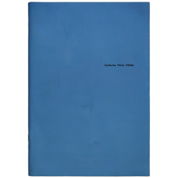 Guillermo Pérez Villalta. Galería Vandrés, Madrid, del 27 de abril al 22 de mayo de 1976