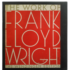 The Work of Frank Lloyd Wright. The Wendingen Edition