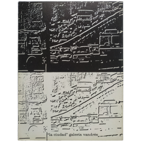 "La ciudad". Galería Vandrés, Madrid, del 7 al 22 de Mayo de 1974